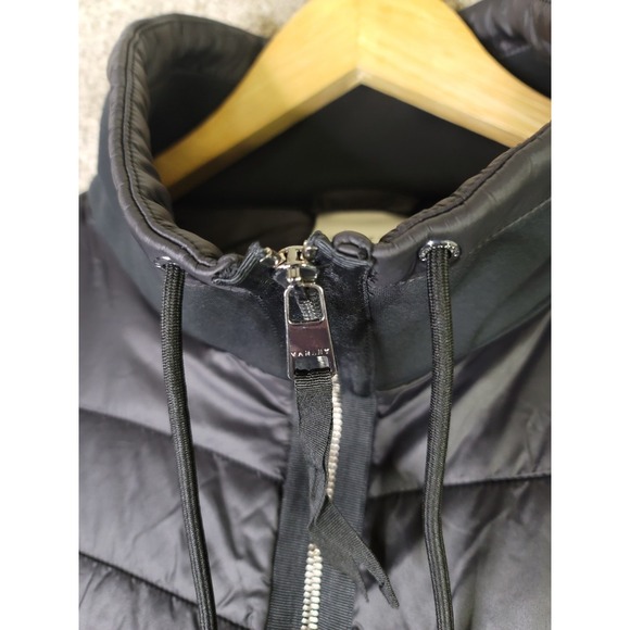 VARLEY Balfern Quilted Shell Jacket Sz XL Black Puffer Soft Shell - Picture 6 of 13